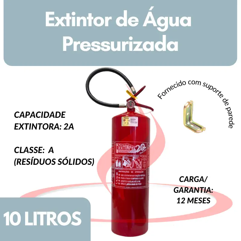 Extintor de Água Pressurizada-546