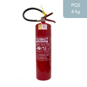 Extintor PQS 6 Kg -0