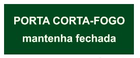 Placa M4 - 252x126mm Porta Corta Fogo-0