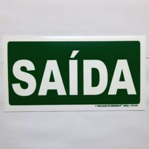 Placa S12 - 506x253 mm - Saída-0