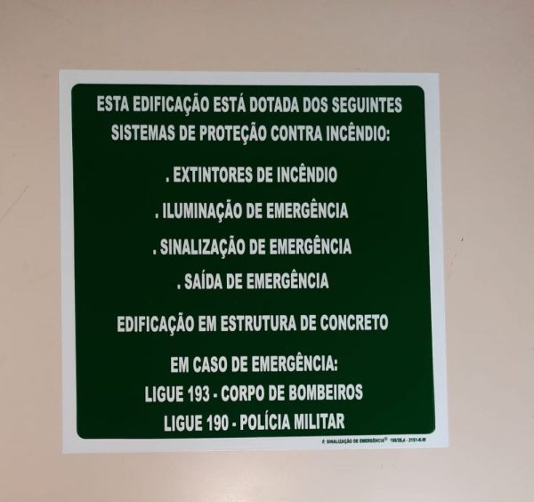 PLACA M1 - Medida: 450 x 450 mm -450