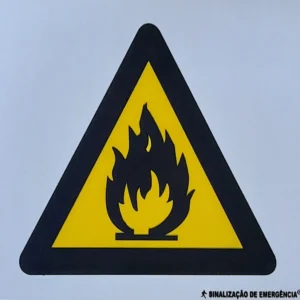 Placa A2 - Risco de Incêndio