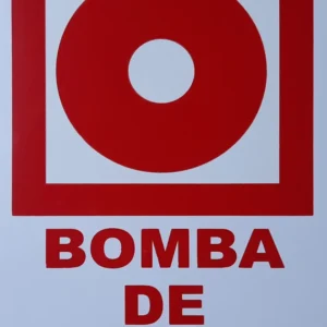 Placa E3 - Bomba de Incêndio