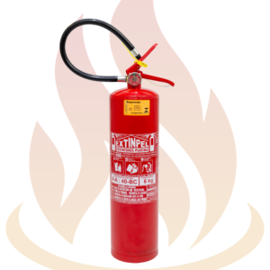 Extintor de Incêndio ABC 6 kg - Com carga de 5 anos